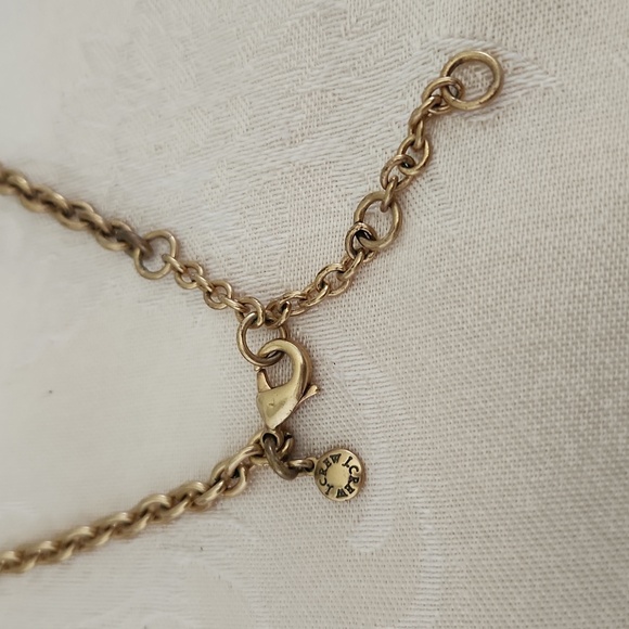 J. Crew mint green and crystal rhinestone statement collar necklace - Picture 5 of 5